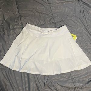 all in motion white athletic skirt